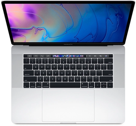 Macbook Pro 15" - Intel HexaCore i7 2,6GHz - 32GB Ram - SSD 512GB - AMD Radeon 555X (4GB) - 2018 - Silver - Qwerty US